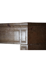 Maison Leon Van den Bogaert French Chic Stone Fireplace Surround