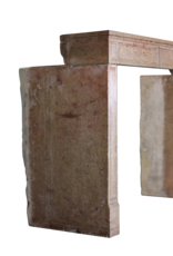 Maison Leon Van den Bogaert French Chic Stone Fireplace Surround
