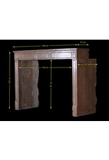 Maison Leon Van den Bogaert French Chic Stone Fireplace Surround