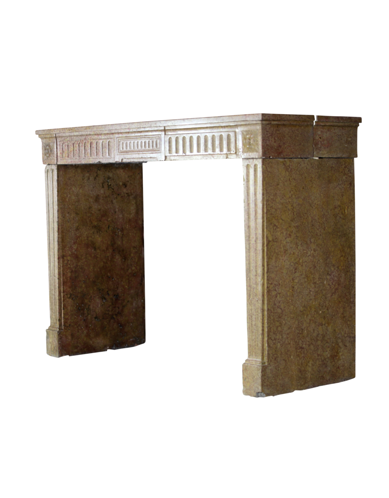 Classic French Marble Stone Fireplace Mantle