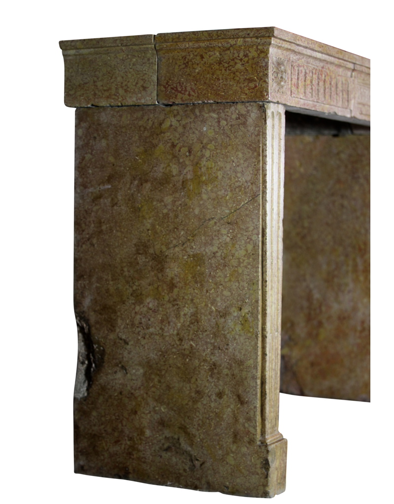 Classic French Marble Stone Fireplace Mantle