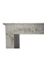 French Country Limestone Antique Fireplace Surround