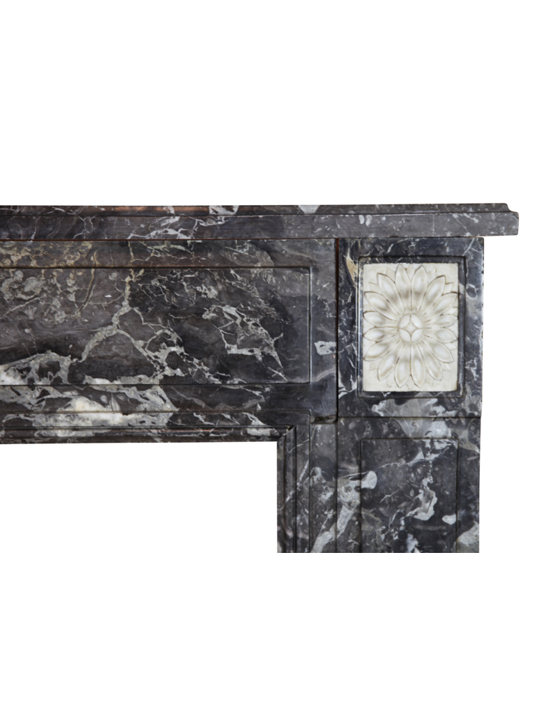 Classic Belgian Marble Fireplace Surround