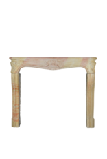 Classic Bicolor 18Th Century French Vintage Fireplace Surround