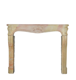 Maison Leon Van den Bogaert Classic Bicolor 18Th Century French Vintage Fireplace Surround