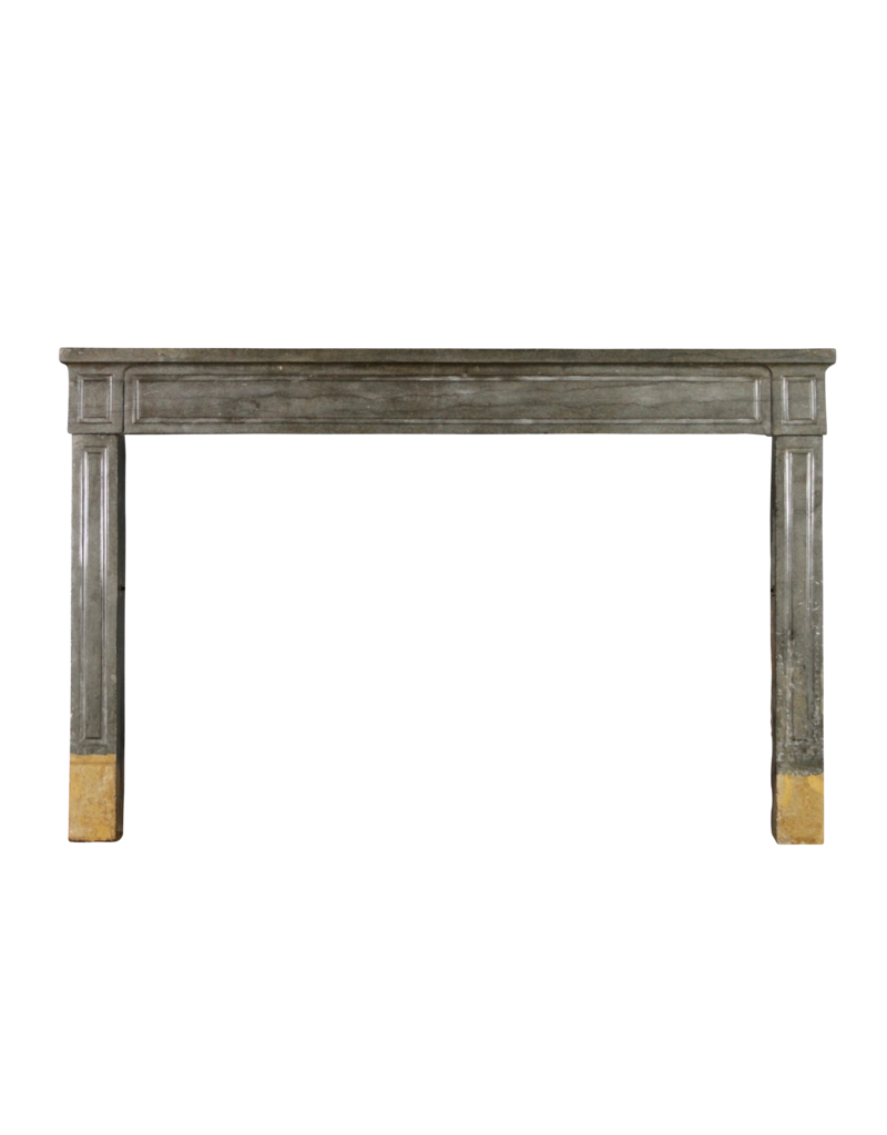 Timeless Chique French Bicolor Stone Fireplace Surround