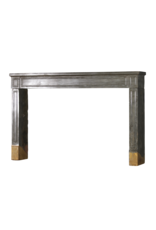 Timeless Chique French Bicolor Stone Fireplace Surround