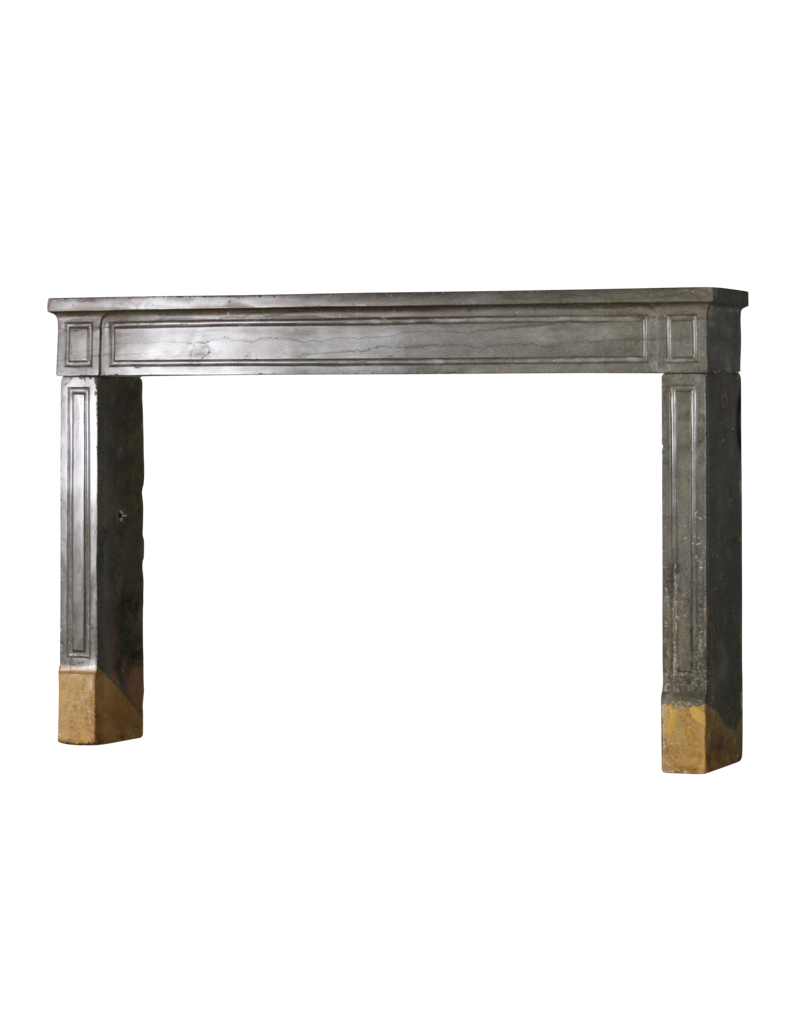 Timeless Chique French Bicolor Stone Fireplace Surround