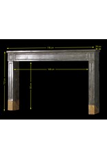 Timeless Chique French Bicolor Stone Fireplace Surround