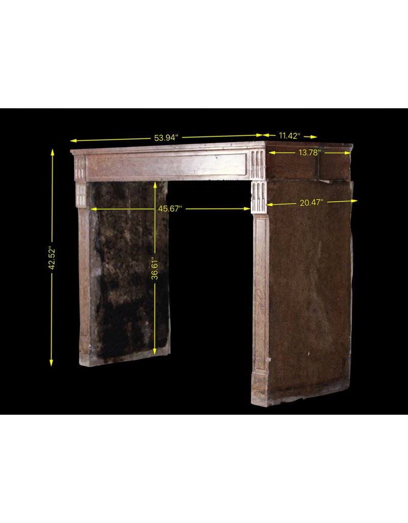 Chique French Antique Fireplace Surround