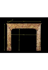Maison Leon Van den Bogaert French Chic Marble Fireplace Surround