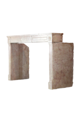 French Castle Stone Fireplace Surround