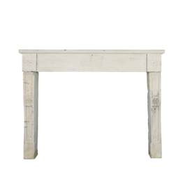Maison Leon Van den Bogaert 17Th Century French Country Limestone Fireplace Surround