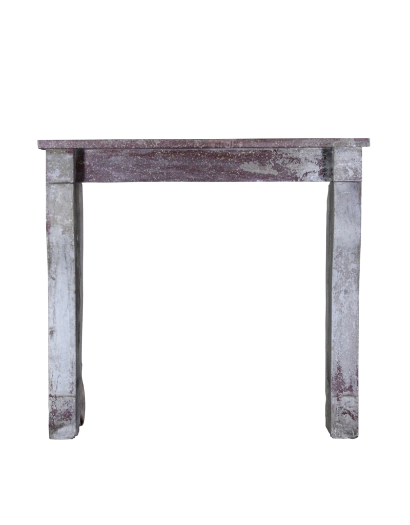 French Rustic Fireplace Surround With Original Patina