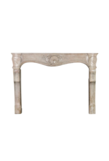 The Antique Fireplace Bank 18Th Century Fine French Fireplace Surround In Limestone
