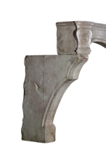 Maison Leon Van den Bogaert 18Th Century Fine French Fireplace Surround In Limestone