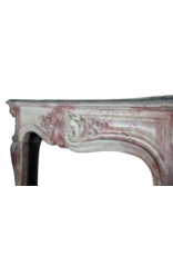 Maison Leon Van den Bogaert Originales antikes französisches Kaminverkleidungsmodell aus Terrakotta