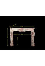 Maison Leon Van den Bogaert Originales antikes französisches Kaminverkleidungsmodell aus Terrakotta