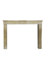 Delicate Directoire Style Marble Stone Fireplace Mantle