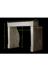 French Classic Hard Limestone Mantle