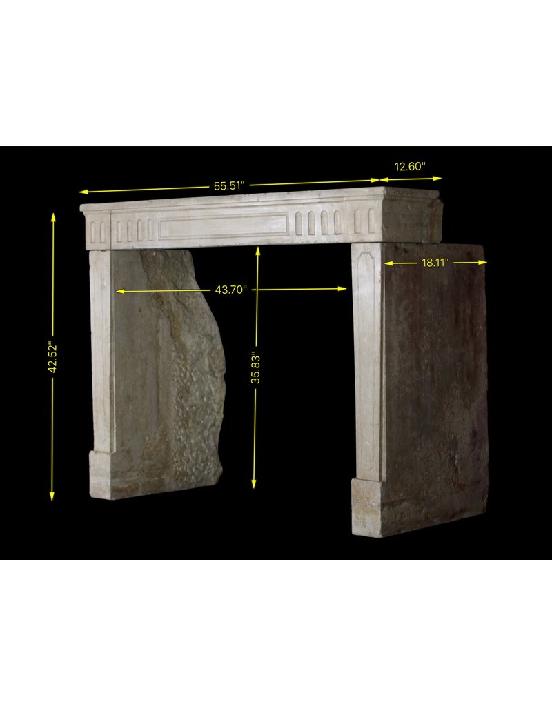 French Classic Hard Limestone Mantle