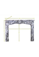 Fine French Regency Style Fireplace In Marble