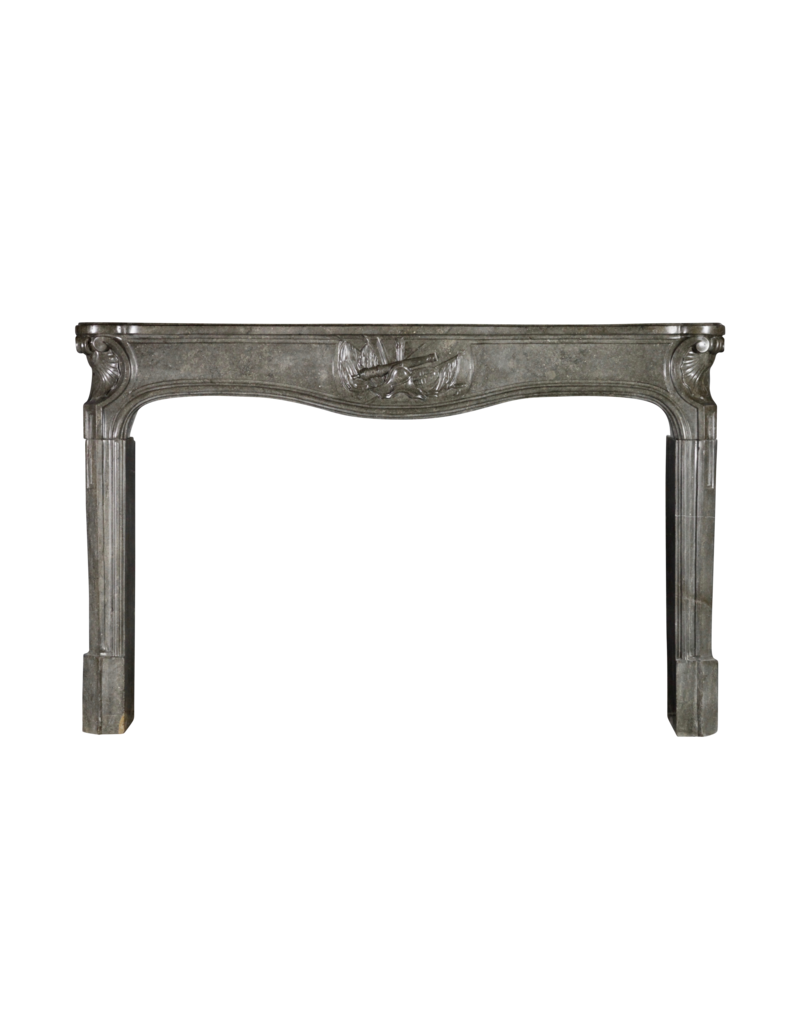 Strong 18Th Century French Antique Fireplace Surround