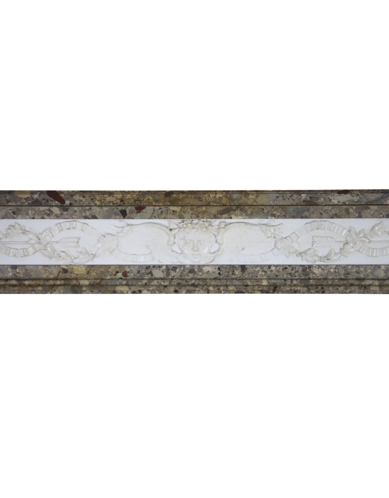 Maison Leon Van den Bogaert Delicate Chique French Antique Fireplace Surround
