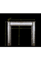 Maison Leon Van den Bogaert Delicate Chique French Antique Fireplace Surround