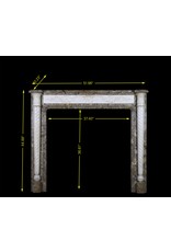 Maison Leon Van den Bogaert Delicate Chique French Antique Fireplace Surround