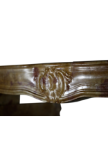 Maison Leon Van den Bogaert Franse kleurrijke stenen top schouw