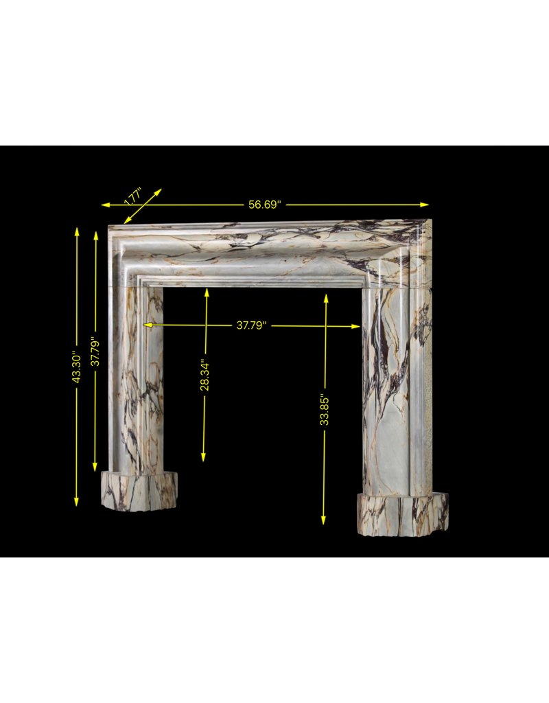 Bolection Marble Fireplace Surround