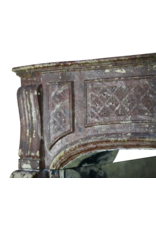 Grand 18Th Century French Country Style Antique Fireplace Surround