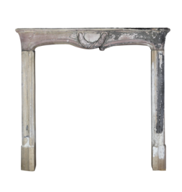 Small French Louis XVI Period Fireplace Surround