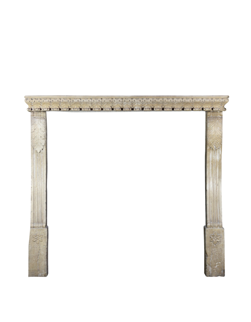 Renaiscance Period Hard Stone Antique Fireplace Surround