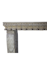 Renaiscance Period Hard Stone Antique Fireplace Surround