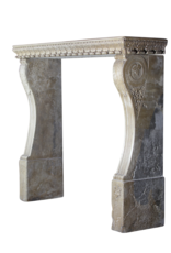 Renaiscance Period Hard Stone Antique Fireplace Surround