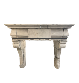 French Rustic Renaiscance Fireplace Surround