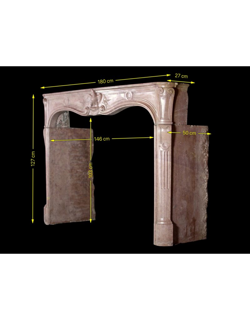 18Th Century Period Chique French Fireplace Surround