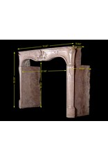 18Th Century Period Chique French Fireplace Surround