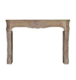 French 18Th Century Period Bicolor Fireplace Surround