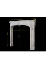 Maison Leon Van den Bogaert Einzigartige französische Kaminumrandung aus dem 18. Jahrhundert