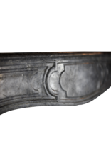 Maison Leon Van den Bogaert Vintage-Kaminumrandung aus oxidiertem Hartstein