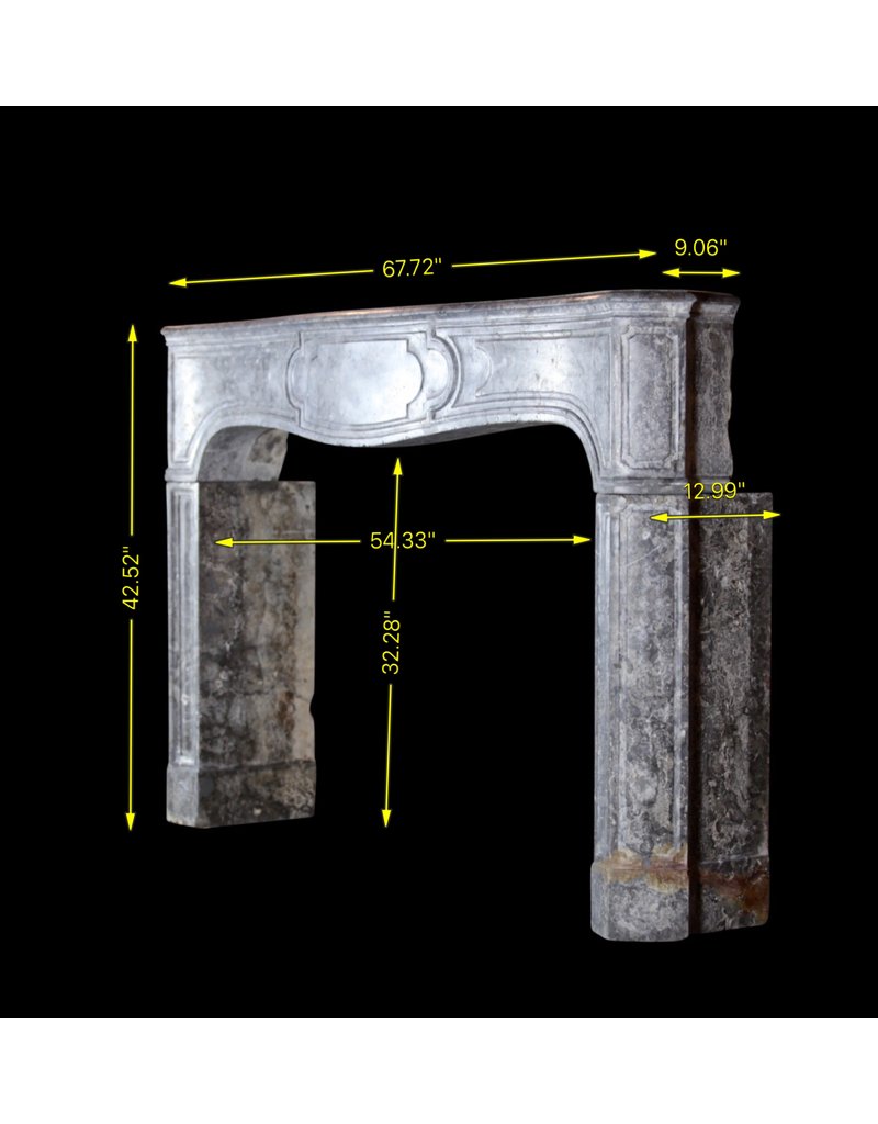 Oxidado Piedra Dura Chimenea De La Vendimia