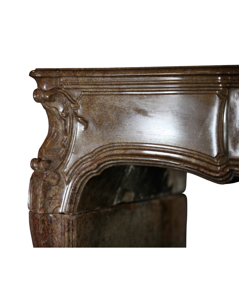 Exceptional Antique Hard Stone Fireplace Surround