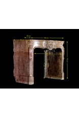 Exceptional Antique Hard Stone Fireplace Surround