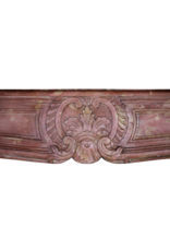 Maison Leon Van den Bogaert Von der Natur geschaffene mehrfarbige französische Vintage-Kaminumrandung aus Stein