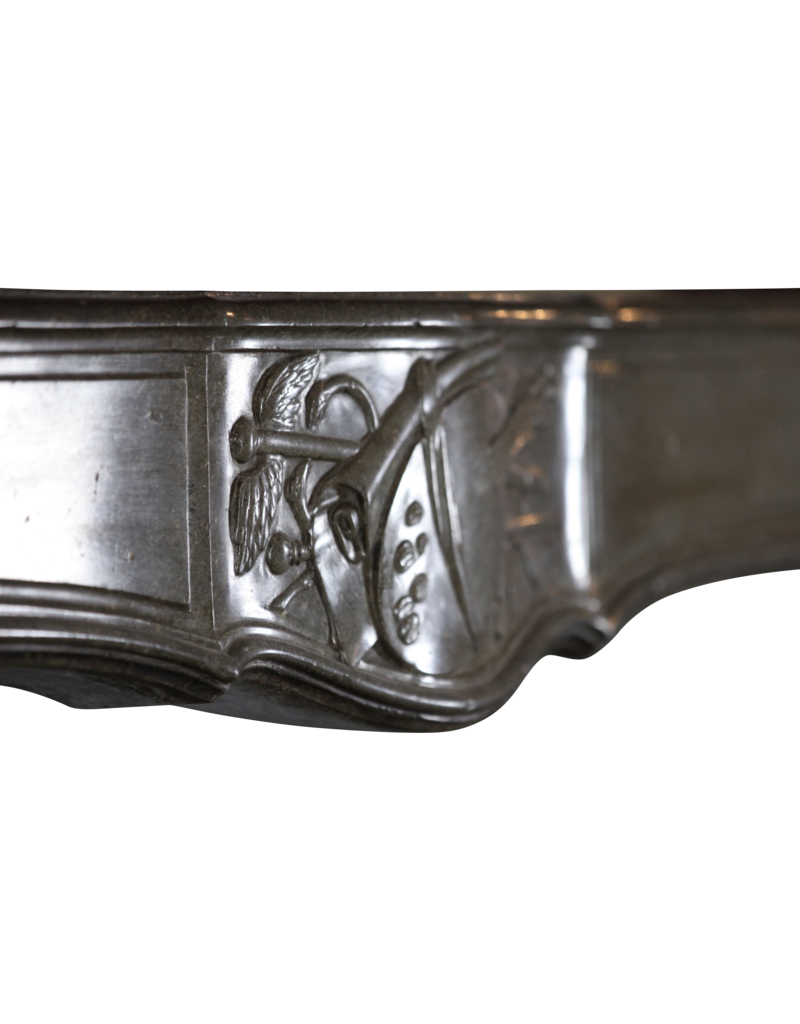 Maison Leon Van den Bogaert Französische Vintage-Kaminumrandung aus der Directoire-Zeit