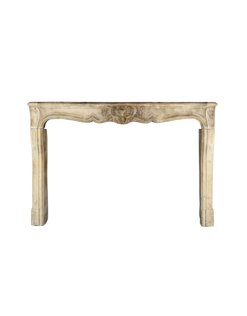 Maison Leon Van den Bogaert Französisch Regentschaft Period Kalkstein Kamin