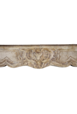Maison Leon Van den Bogaert Französisch Regentschaft Period Kalkstein Kamin
